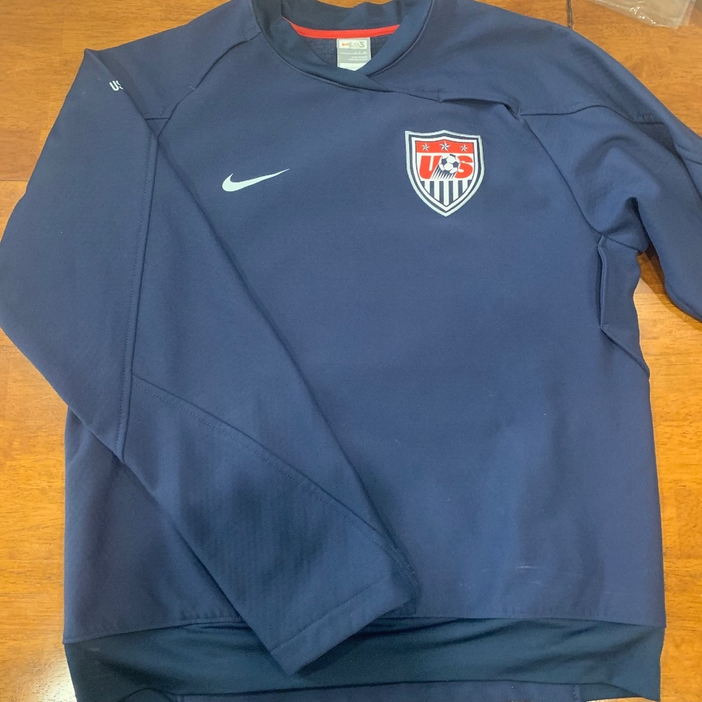 USA Soccer/USMNT Nike Dri-Fit Crew Neck Pull Over